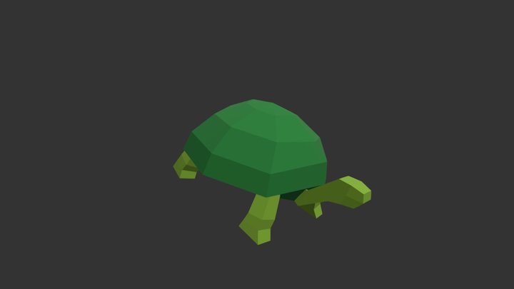 Medieval Fantasy_Tortoise Big 3D Model