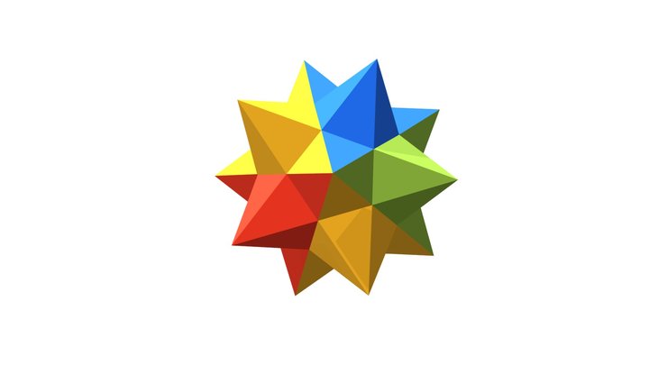 Gaudium Logo V2 02 3D Model