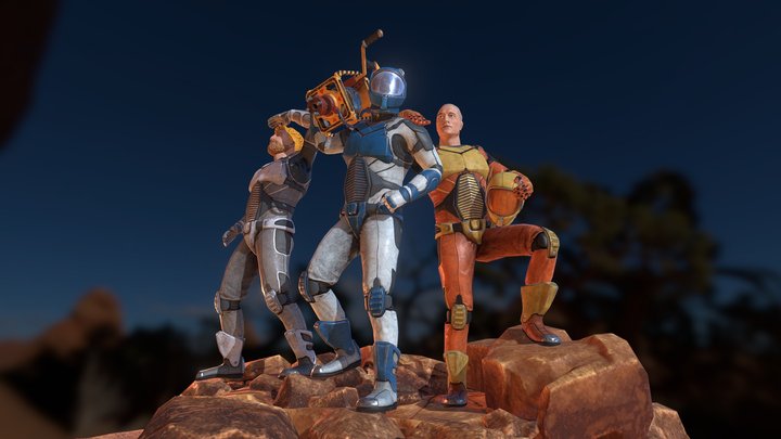 The Colonists [DWoX] 3D Model