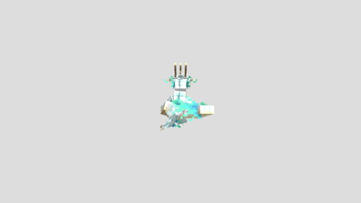 White dragon 3D Model