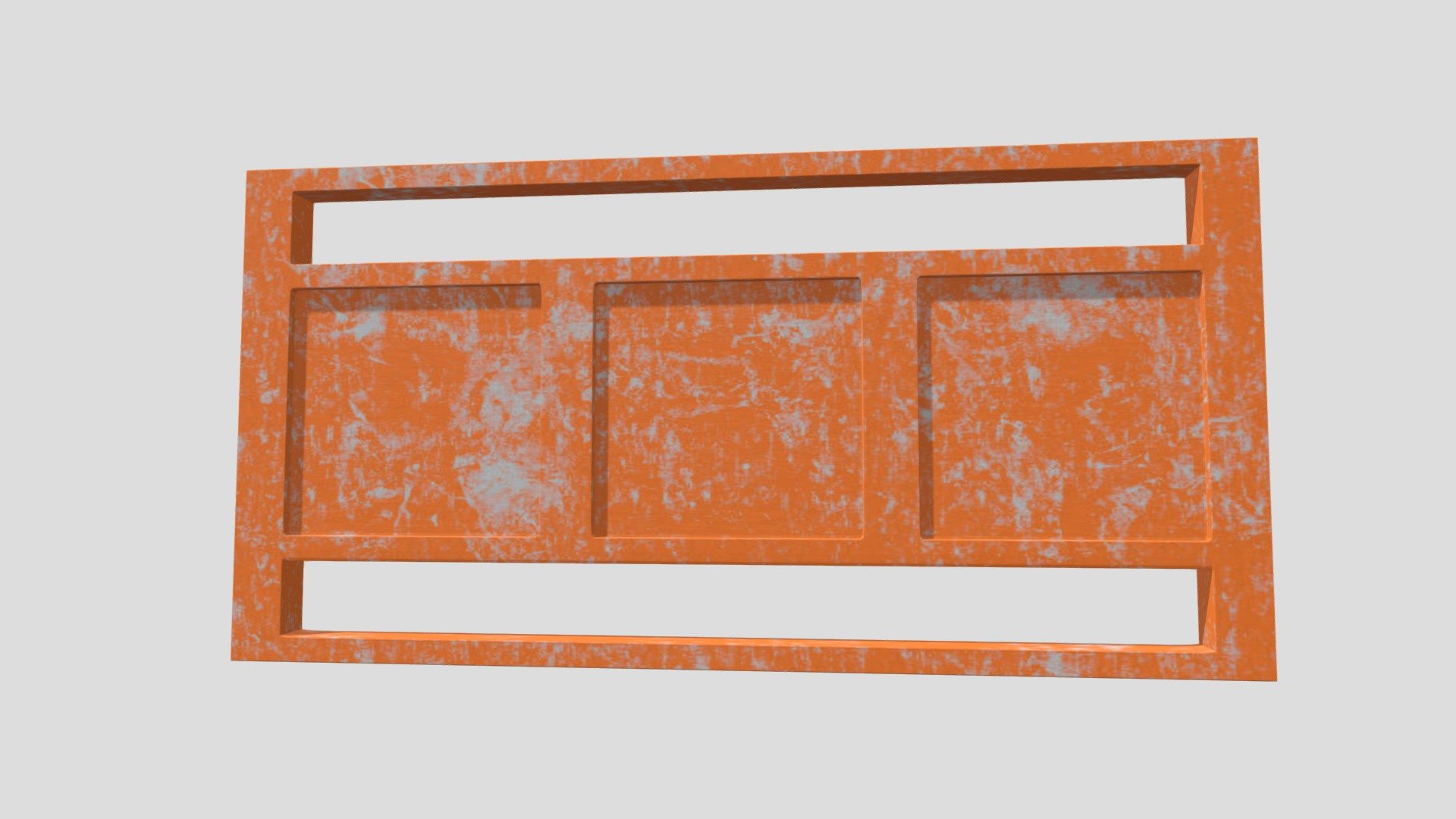 Gate Port n Grid Garage Door 3D Model By Humberto Ortega 
