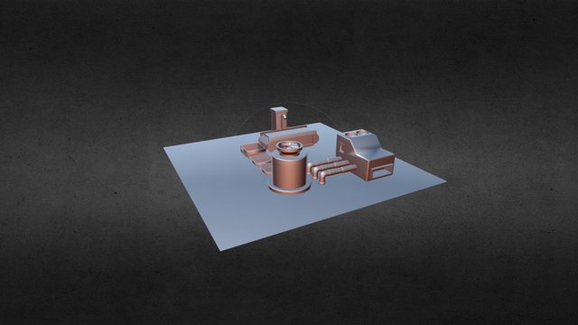Factory 01 3D Model