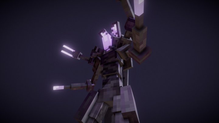 Violet 4 H'N Creature 3D Model