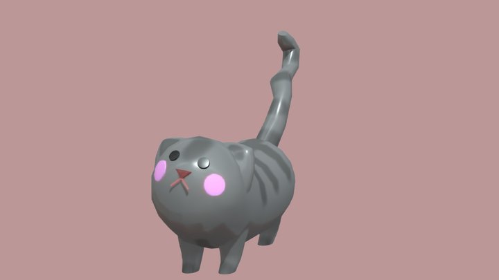 貓貓 3D Model