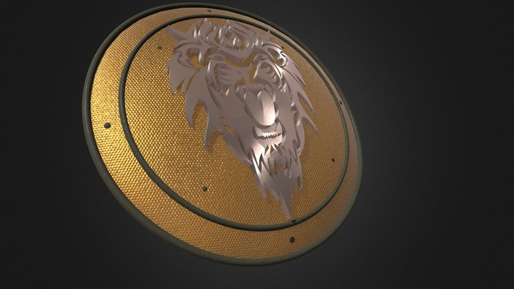 HEADLION SHIELD 3D Model