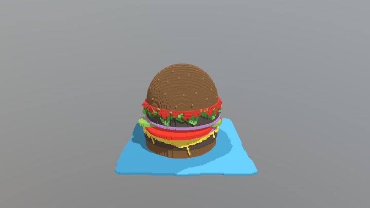 Hamburger 2 3D Model
