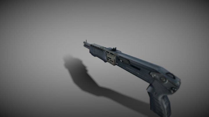 Spas 12 Low Poly 3D Model
