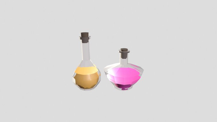 potions 3D Model