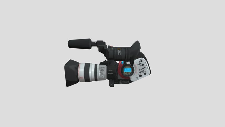 Canon XL1 3D Model