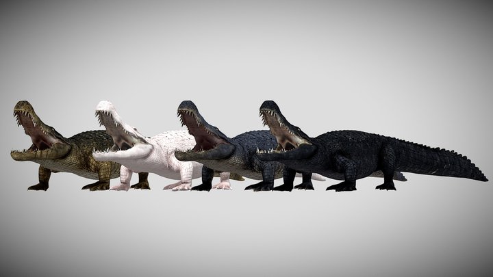 JWE Deinosuchus Pack – Modelo 3D gratuito STL