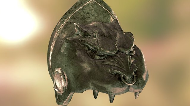 Ancient Pauldron 3D Model