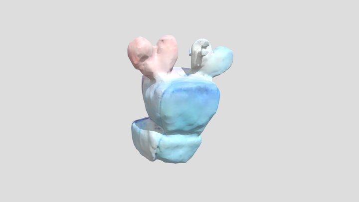 性別椅子 3D Model