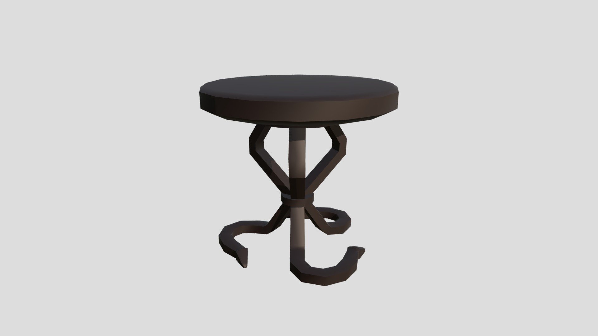 Stool_1 - 3D model by gendark01 [8c5d88c] - Sketchfab
