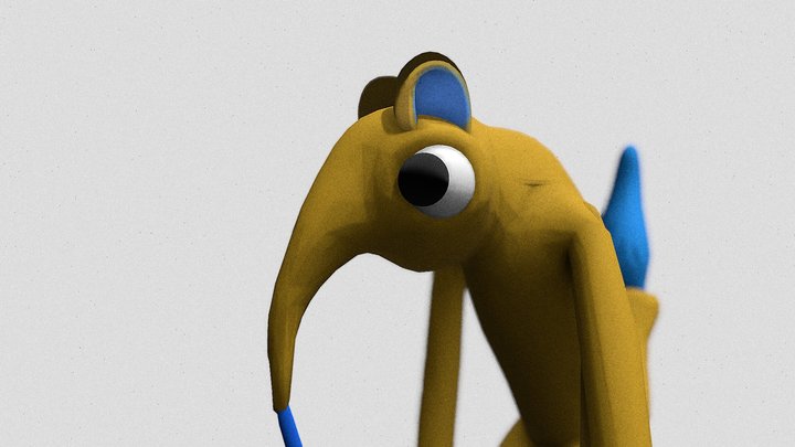 Brushista - garten of banban 8 3D Model