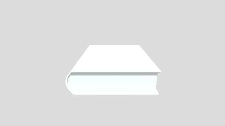 Book 3D Model