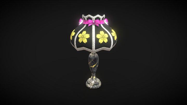 Bedside Lamp 3D Model