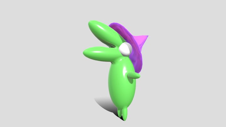 Glep from Smiling Friends 3D Model