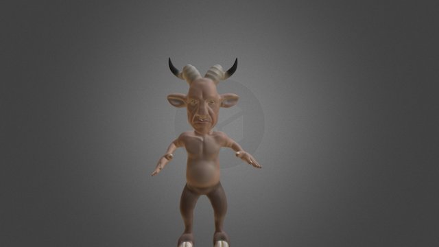 Goat 3D Model