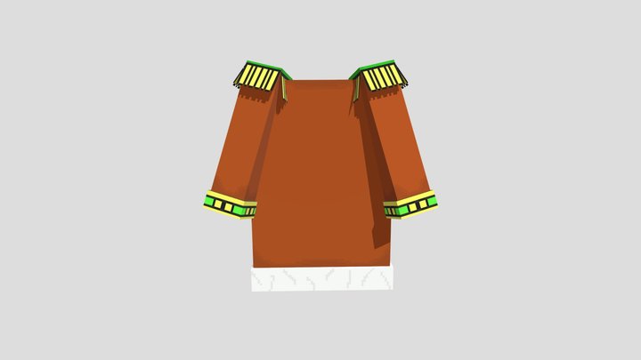 Clown King's Cloak 3D Model