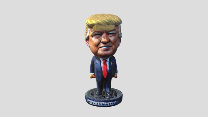Donald Trump Bobblehead 3D Model