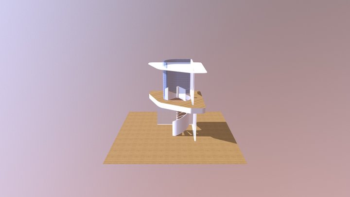 Marsh Spiral antiClockwise Ascending Feb 3D Model