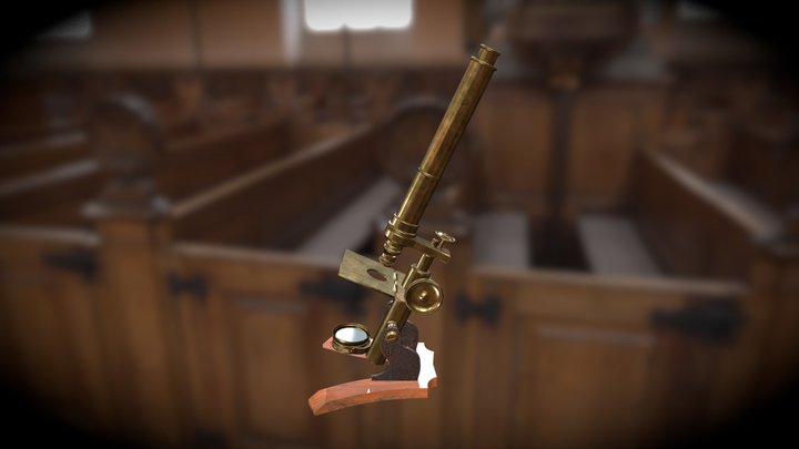 Victorian Microscope 3D Model