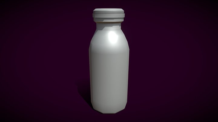 Water Bottle 3D Model