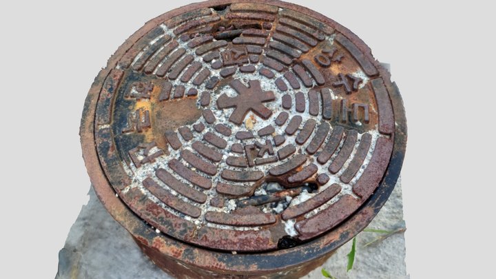 manhole cover 3D Model