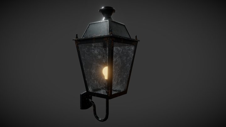 19th Century Lantern 3D Model