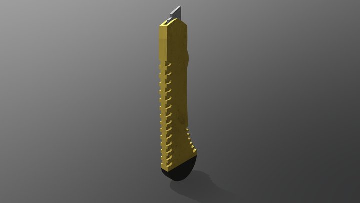 A Penknife 3D Model