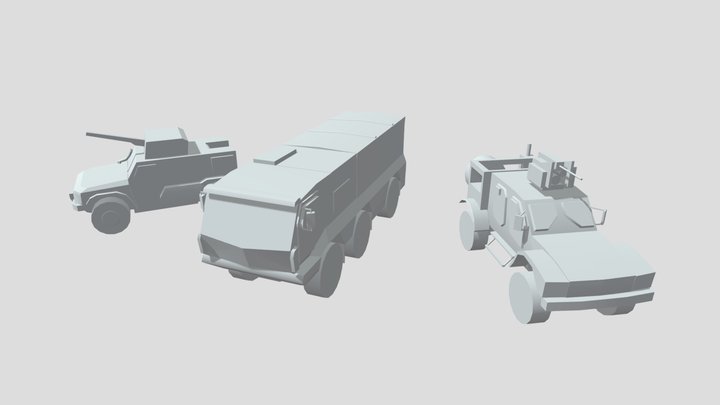 Middle forms 3D Model