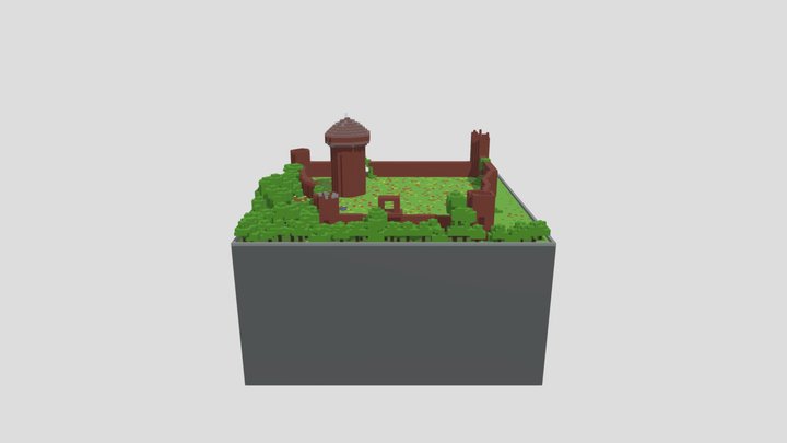 Bačka tvrđava by andrej54 3D Model