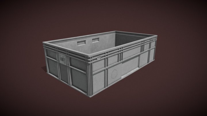 Plastic container – Kostenloses 3D-Modell STL