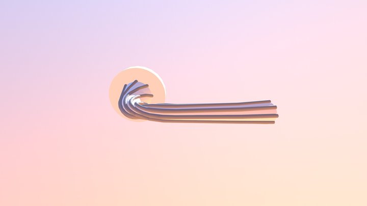 Designer handle 3D Model