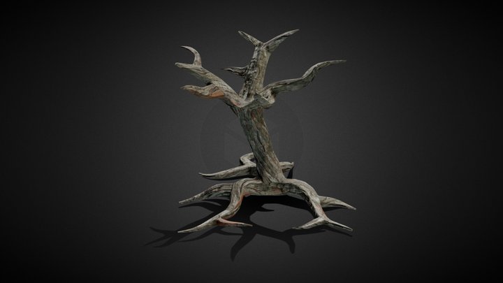Old Dead Tree 3D Model