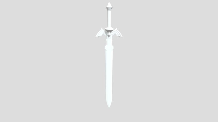 Master Sword 3D model 3D Model