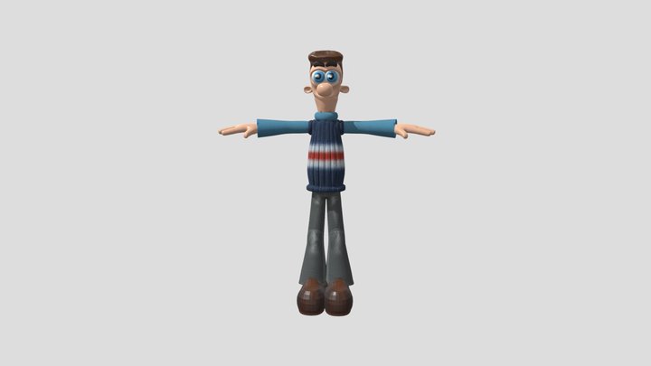 Woody(Neighbour from hell) 3D Model