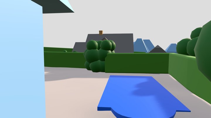 Greyfriars Lane 3D Model