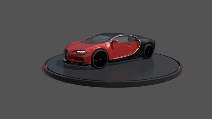 Bugatti Chiron 3D Model