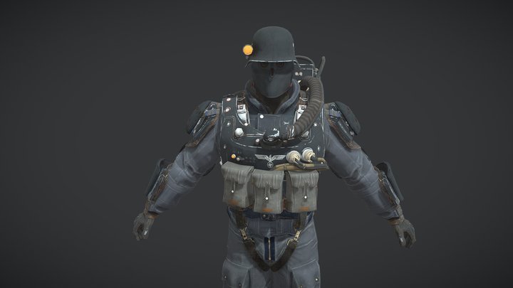 Elite Infranty (1961 Ver 1) - Wolf. New Colossus