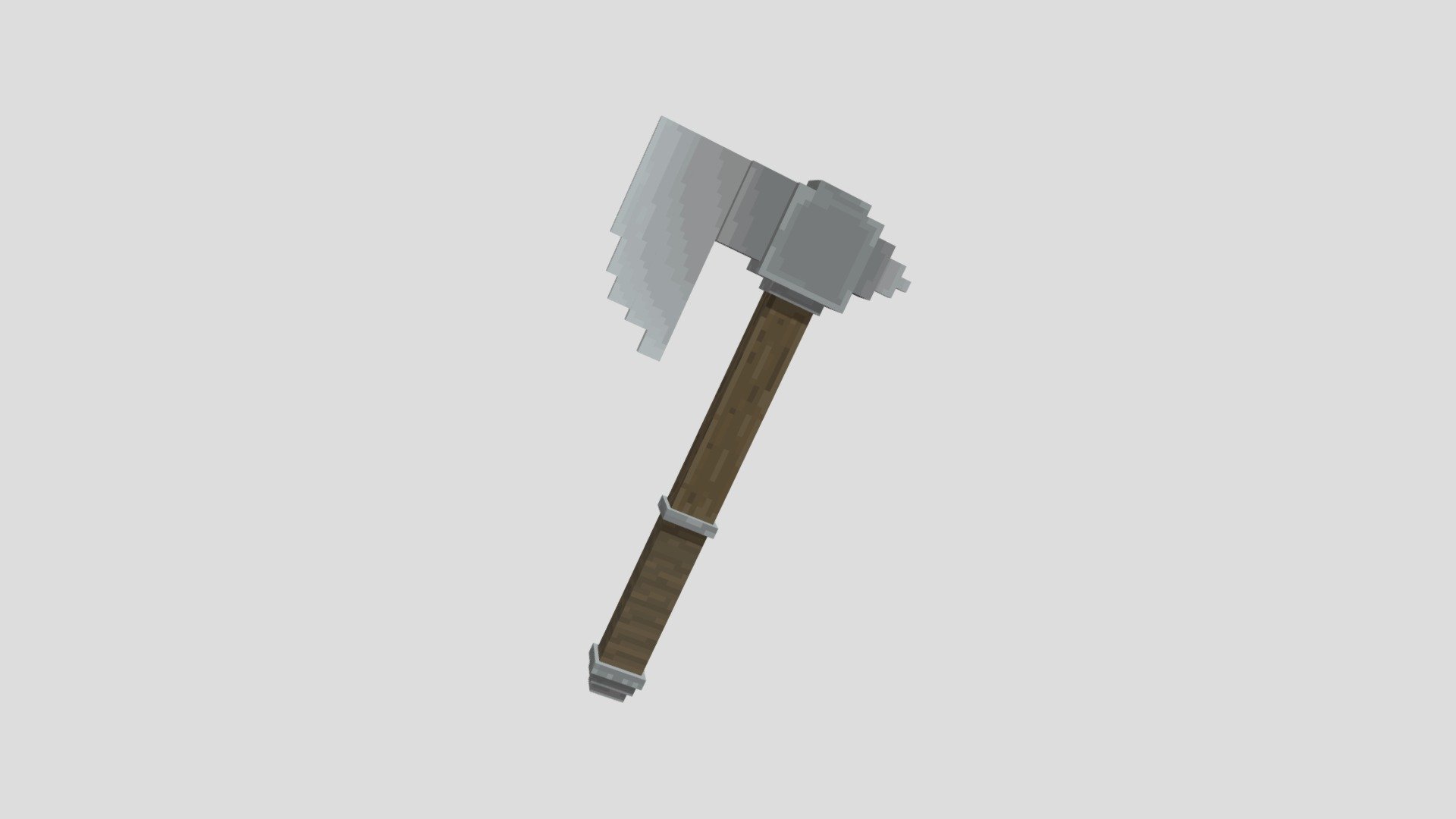 Iron Axe - 3D model by homiehash [8c6a602] - Sketchfab