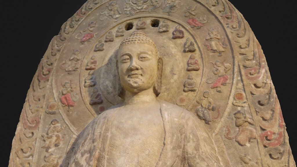 Buddha Statue in the TaiHe — Sketchfab embed 3D viewer