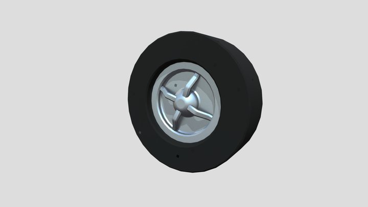 MK Wheel 3D Model