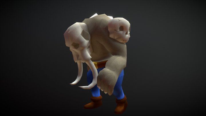 Creature from the Dark 3D Model