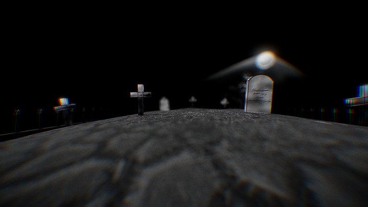 #26 Dark Cemetery - Dark "Inktober2019" – Modèle 3D gratuit STL