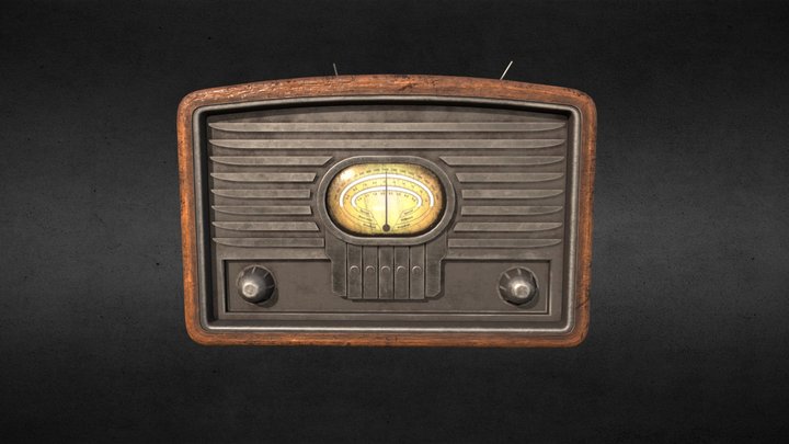 Fallout - Radio 3D Model
