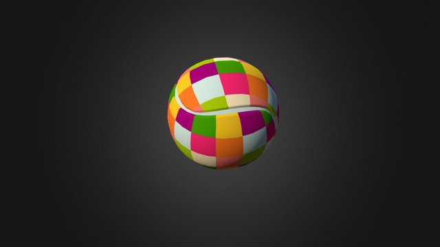 #SelfieTennis - Example Ball 2 3D Model