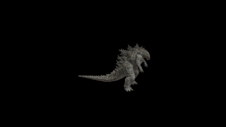 Legendary Godzilla 2019 (updated) 3D Model