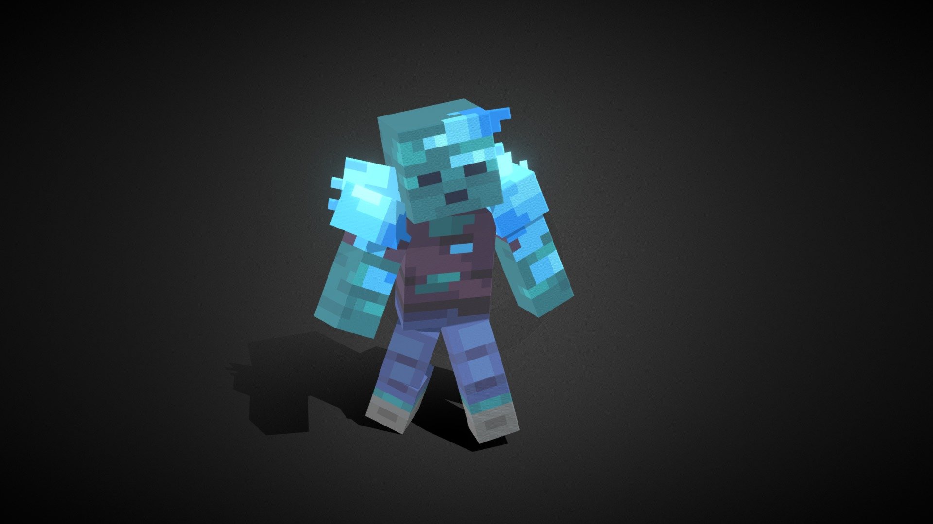 Ice Zombie - 3D model by Edge (@ItsEdge) [8c6e223] - Sketchfab