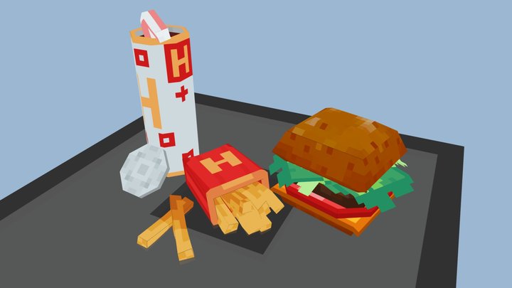 Hondo's Fast Food 3D Model